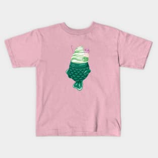 Matcha Taiyaki Kids T-Shirt